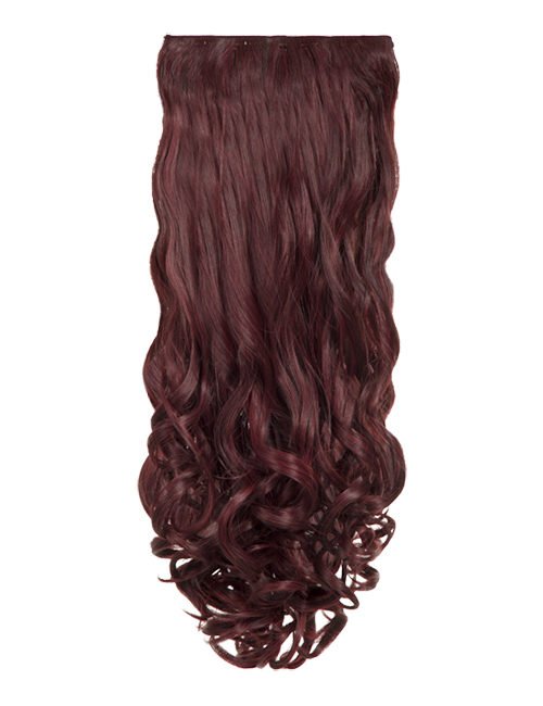 Eight Pieces Curly Clip in Extension Heat Resistant Hair Extensions