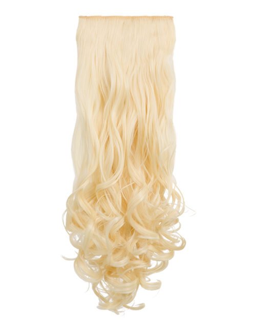 Eight Pieces Curly Clip in Extension Heat Resistant Hair Extensions