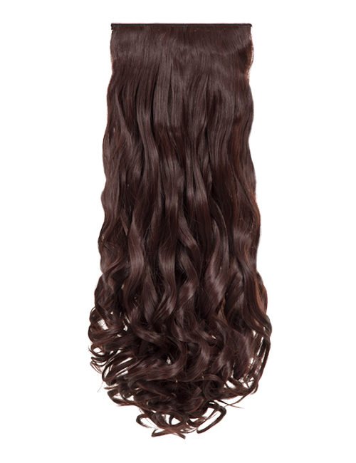 Eight Pieces Curly Clip in Extension Heat Resistant Hair Extensions
