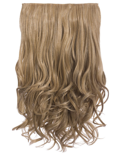 One Piece Curly Clip in Extension Heat Resistance Sythetic Hair