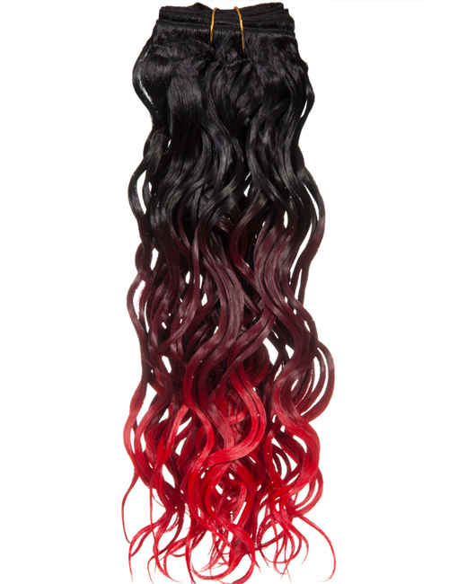 Loose Wave synthetic Dip Dye extension