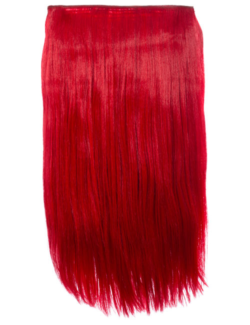 One Piece Straight Clip in Extension Heat Resistance Synthetic Hair
